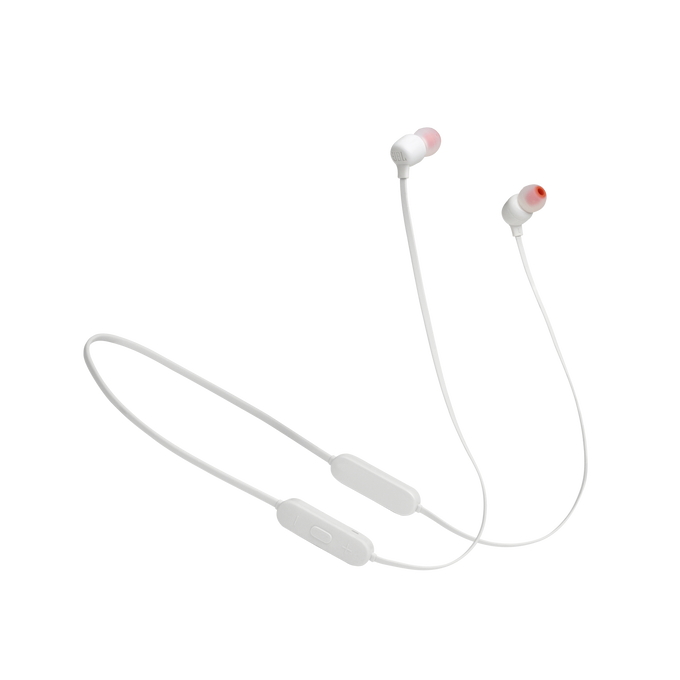 JBL Tune 125BT - White - Wireless in-ear headphones - Hero image number null